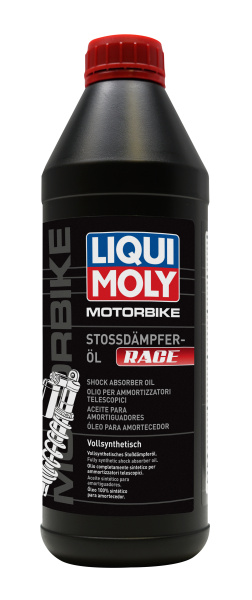 Синтетическое масло для амортизаторов мотоциклов Liqui Moly Motorbike Stossdaempferoil VS RACE 1л