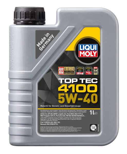 Liqui Moly Top Tec 4100 5W-40 1л