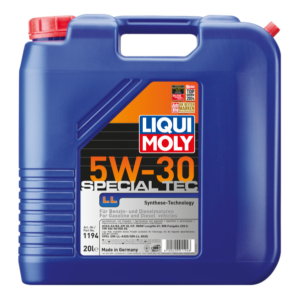 Liqui Moly Special Tec LL 5W-30 20л