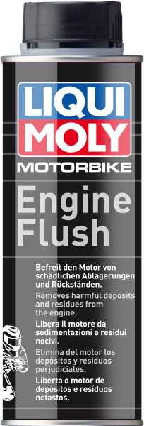 Промывка масляной системы мототехники Liqui Moly Motorbike Engine Flush 0.25л