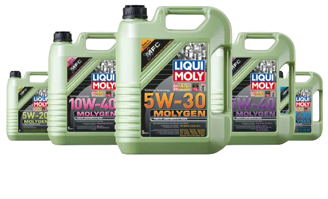 Флагманская линейка моторных масел Liqui Moly Molygen