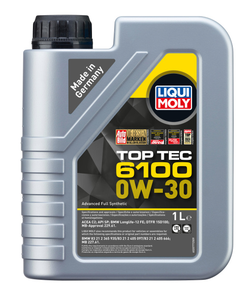 Liqui Moly Top Tec 6100 0W-30 1л (BMW Longlife-12 FE)