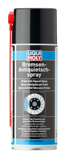 Синтетическая смазка для тормозной системы Liqui Moly Bremsen-Anti-Quietsch-Spray 0.4л