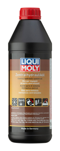 Синтетическая гидравлическая жидкость Liqui Moly Zentralhydraulik-Oil 1л