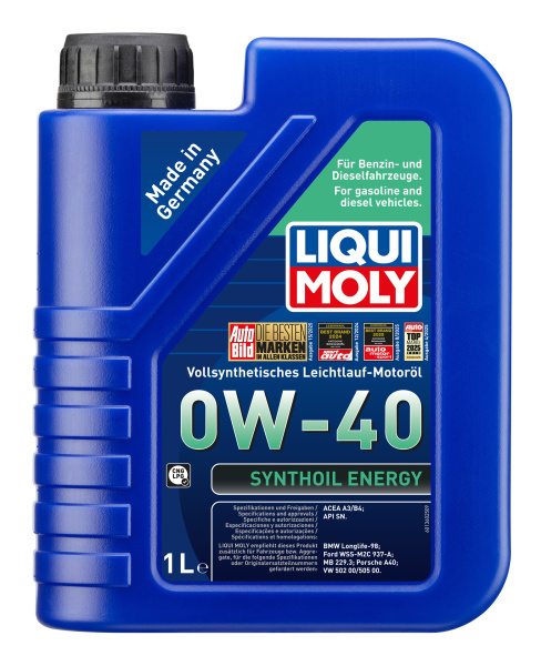 Liqui Moly Synthoil Energy 0W-40 1л