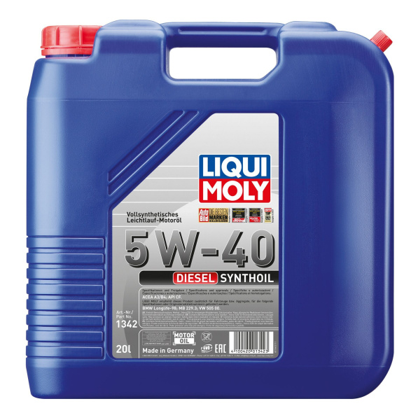 Liqui Moly Diesel Synthoil 5W-40 20л