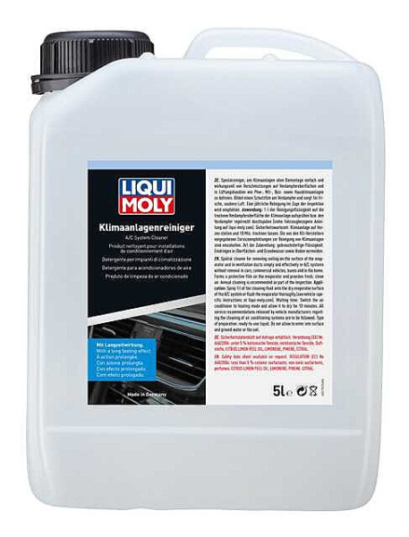 Очиститель кондиционера Liqui Moly Klima-Anlagen-Reiniger 5л (под пистолет)