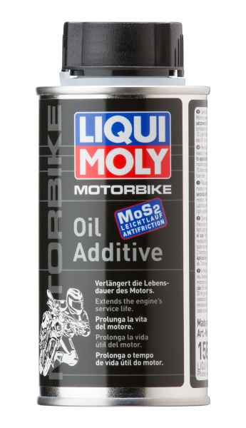 Антифрикционная присадка MoS2 в масло для мотоциклов Liqui Moly Motorbike Oil Additiv 0.125л