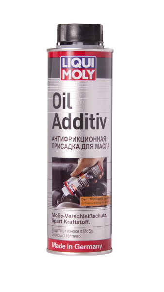 Антифрикционная присадка с MoS2 Liqui Moly Oil Additiv 0.3л