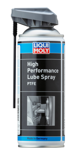 Высокоэффективная спрей-смазка с тефлоном PTFE High Performance Lube Spray 0,4л