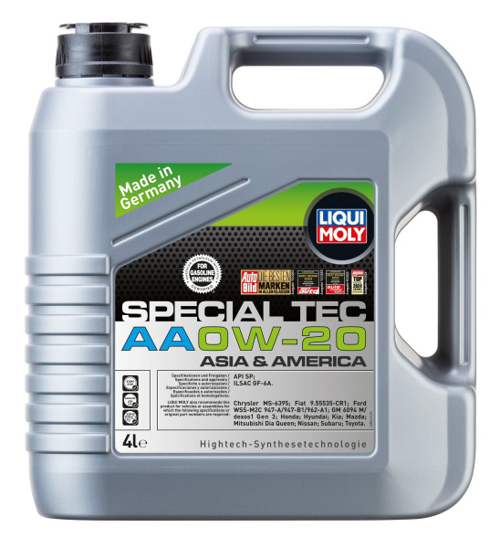 Liqui Moly Special Tec AA 0W-20 4л