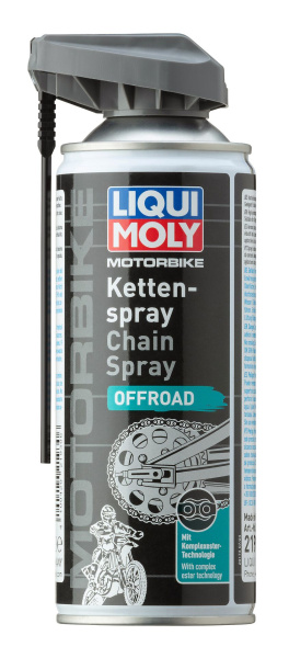 Смазка для цепей Liqui Moly Motorbike Kettenspray Offroad 0.4л