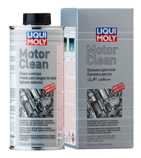 Промывка масляной системы Liqui Moly MotorClean 0.5л
