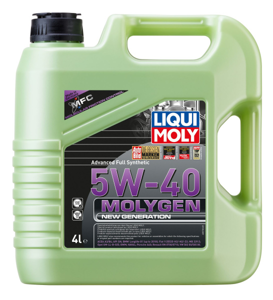 Liqui Moly Molygen New Generation 5W-40 4л