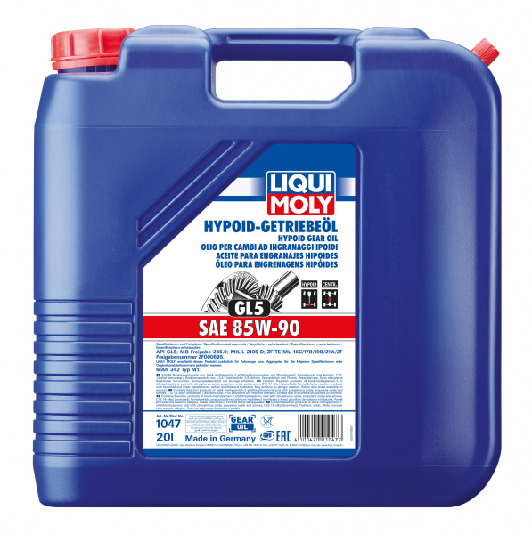 Liqui Moly Hypoid-Getriebeoil 85W-90 GL5 20л